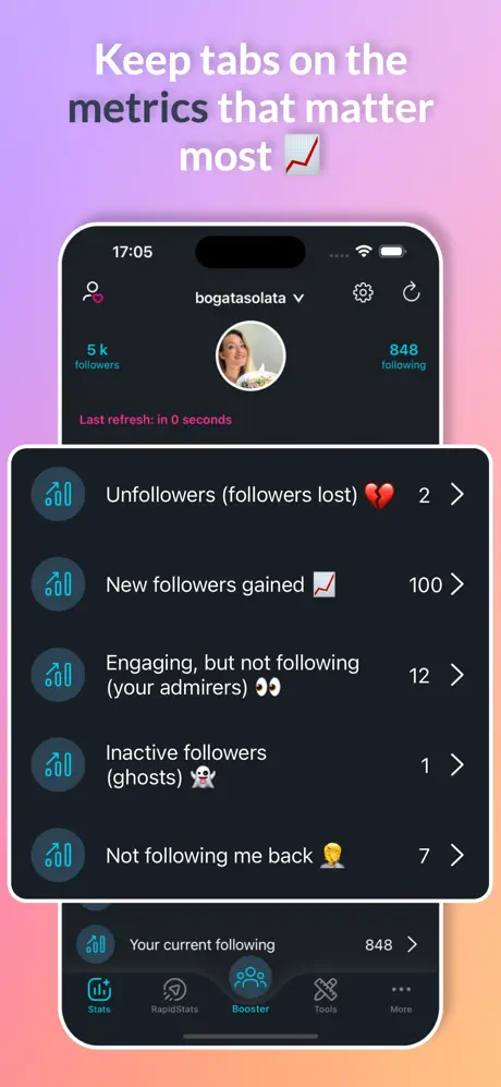 Profile Screenshot